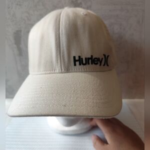 3/$25💙Hurley White Ball Cap Hat Fitted Baseball